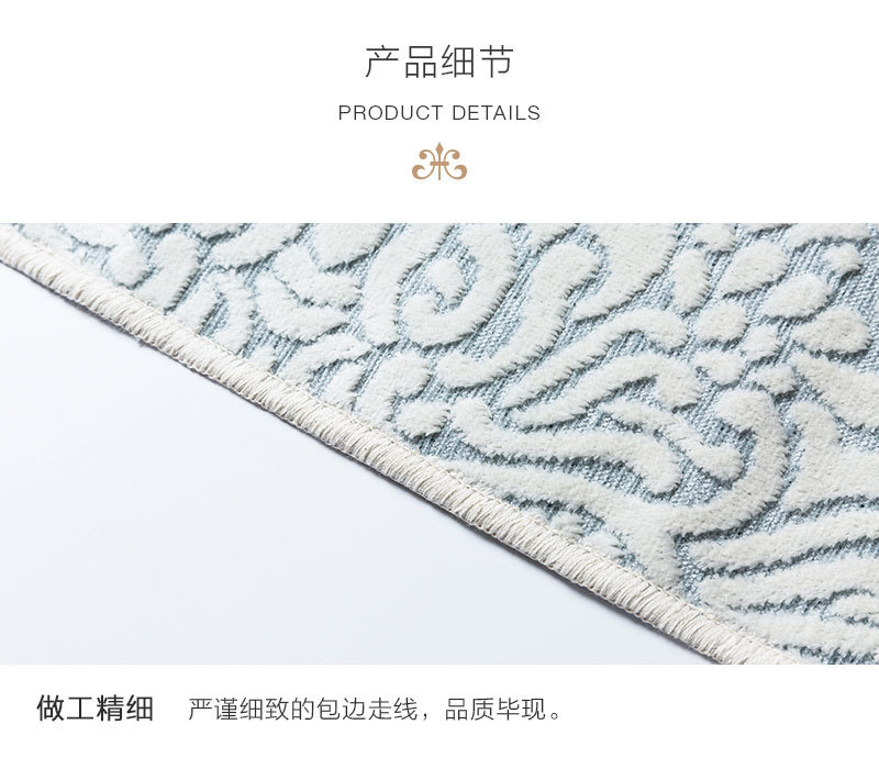 芬兰原产VALLILA HIUTALE系列地毯地垫68X110cm 浅绿