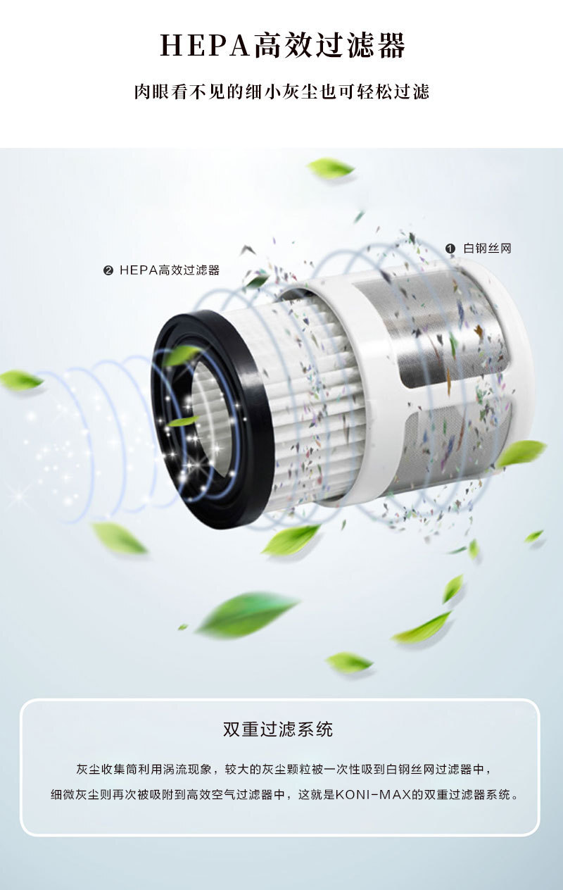 韩国原产KoniMax寝具沙发专用除尘吸尘器配件KM-102