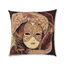 比利时原产 GK-ART织锦靠枕抱枕套 “威尼斯面具-笑脸 ” 图案