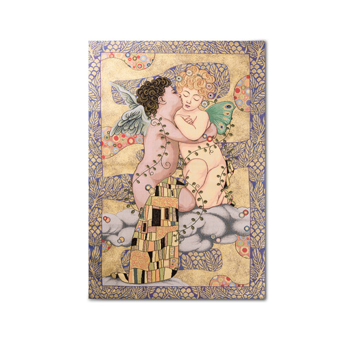 比利时原产GK-ART提花编织挂毯 地毯“初吻-克里姆特” 图案
