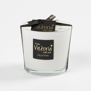 比利时原产Victoria with love时尚玻璃香薰蜡烛 混合香