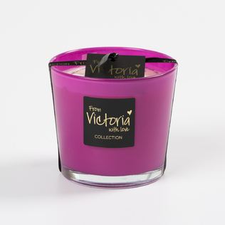 比利时原产Victoria with Love时尚玻璃香薰蜡烛 混合香