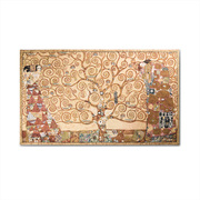 比利时原产GK-ART提花编织挂毯地毯“生命之树-克里姆特”