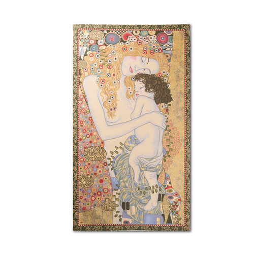 比利时原产GK-ART提花编织挂毯 地毯“年轻的母亲-克里姆特” 图案