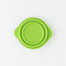 韩国原产BeBe乐可折叠碗硅胶碗儿童碗 绿色