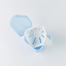 日本原产KOKUBO小久保假牙牙套清洗杯存放盒双层假牙杯 蓝色