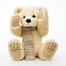 德国原产CLEMENS手工怀旧波尼泰迪熊40cm 乳白色