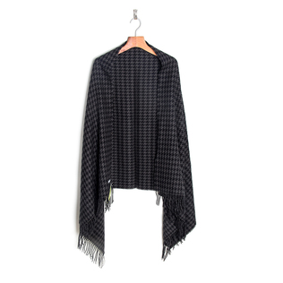 韩国原产JUNGHWA时尚英伦披风围巾披肩