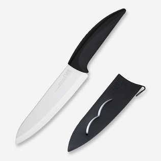 意大利原产CLASSEITALY陶瓷主厨刀带刀套 18CM