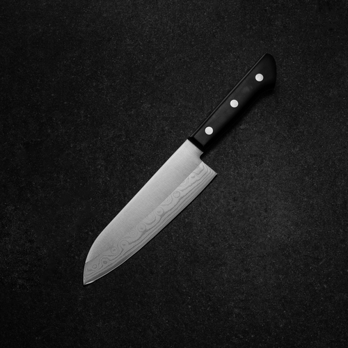 日本原产tojiro藤次郎霞流三德刀多用切菜刀f331黑色