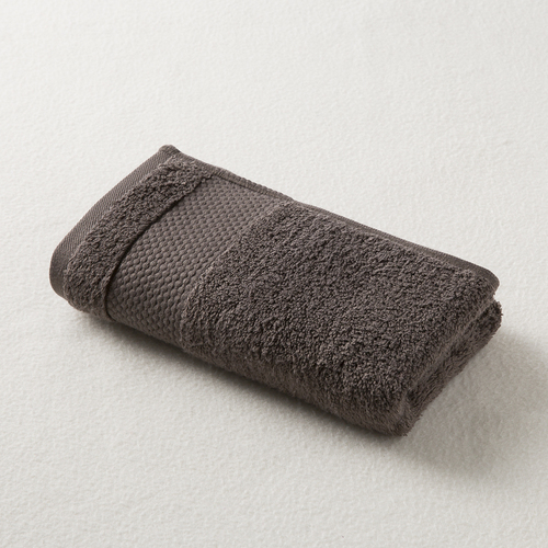 日本原产ORIM今治毛巾-Cocoon系列超柔棉质面巾洗脸巾32*85cm 咖啡色