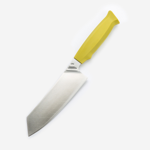 日本原产Tojiro藤次郎钼钒钢一体式厨刀切菜刀FD-1204 黄色