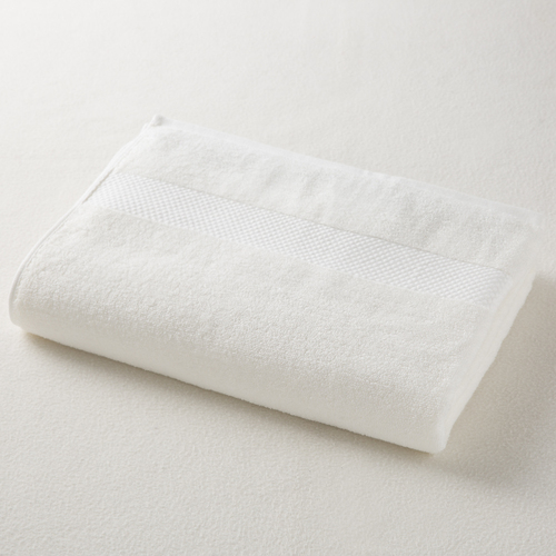 日本原产ORIM今治毛巾Plumage系列超柔棉质吸水浴巾68*140cm 白色