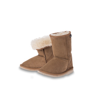 澳大利亚原产CHIC EMPIRE羊皮中筒雪地靴儿童雪地靴