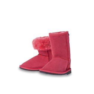 澳大利亚原产CHIC EMPIRE羊皮中筒雪地靴儿童雪地靴