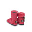 澳大利亚原产CHIC EMPIRE羊皮中筒雪地靴儿童雪地靴 大红 30