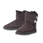 澳大利亚原产CHIC EMPIRE 施华洛世奇水晶纽扣雪地靴