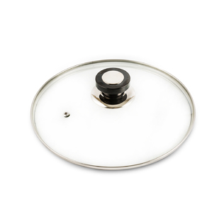 韩国原产MY COOK不锈钢包边隔热玻璃锅盖炒锅盖煎锅盖20cm