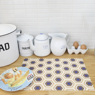 韩国原产Mallow Space西餐垫桌垫隔热垫PVC盘垫445x310mm