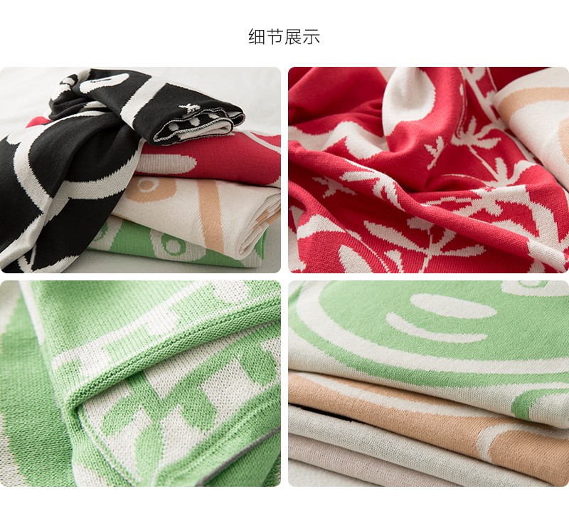 德国原产SonnenStrick全棉婴儿毯宝宝抱毯熊猫 绿色