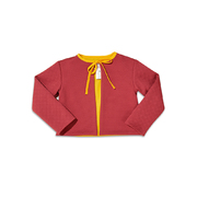 法国原产cocolico秋款系带外套女宝宝开衫外套