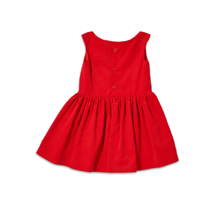 法国原产cocolico背心裙连衣裙秋冬款无袖女童裙子