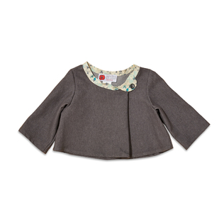 法国原产cocolico秋款翻领小外套宝宝开衫宝宝外套