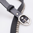 意大利原产Martinica金属圆珠皮带腰带 女式皮带3527-PMT 黑色 M