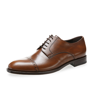 意大利原产germano bellesi头层牛皮商务皮鞋尖头皮鞋781