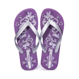 巴西原产IPANEMA多彩印花系列女式人字拖 女士拖鞋凉拖