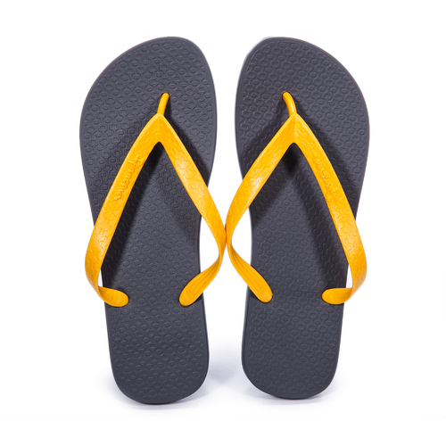 巴西原产ipanema纯色男士人字拖男士拖鞋男款凉拖深灰4344建议选大一