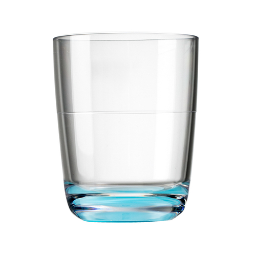 澳大利亚原产PALM PRODUCTS防滑底透明鸡尾酒酒杯 湖蓝