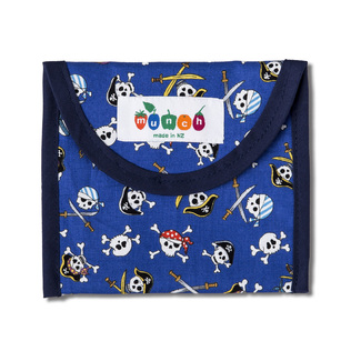 新西兰原产munch 环保布食品包食品包装包裹布 海盗图案