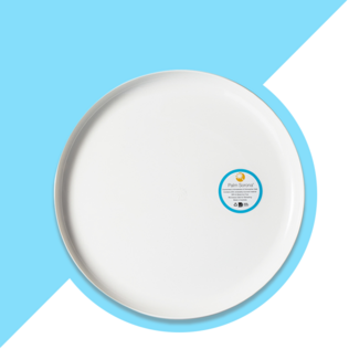 澳大利亚原产PALM PRODUCTS索罗那不易碎餐盘带防滑圈25CM