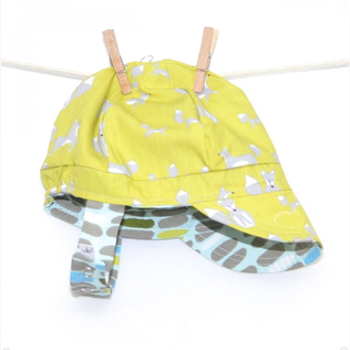 美国原产BABY BONNETS全棉帽子儿童帽子遮阳帽双面通用款