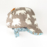 美国原产BABY BONNETS全棉帽子儿童帽子遮阳帽双面通用款 灰色 S