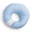美国原产Babymoon纯棉枕头防扁头豆荚枕婴儿枕波点 天蓝色