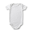 美国原产bonnbonn BABY混纺棉婴儿连体衣宝宝连体衣 白色