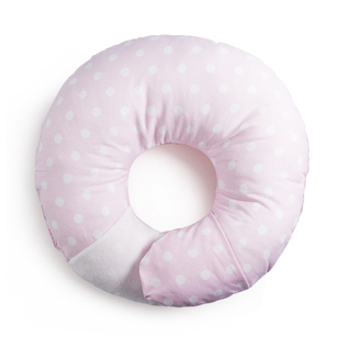 美国原产Babymoon纯棉枕头防扁头豆荚枕婴儿枕波点