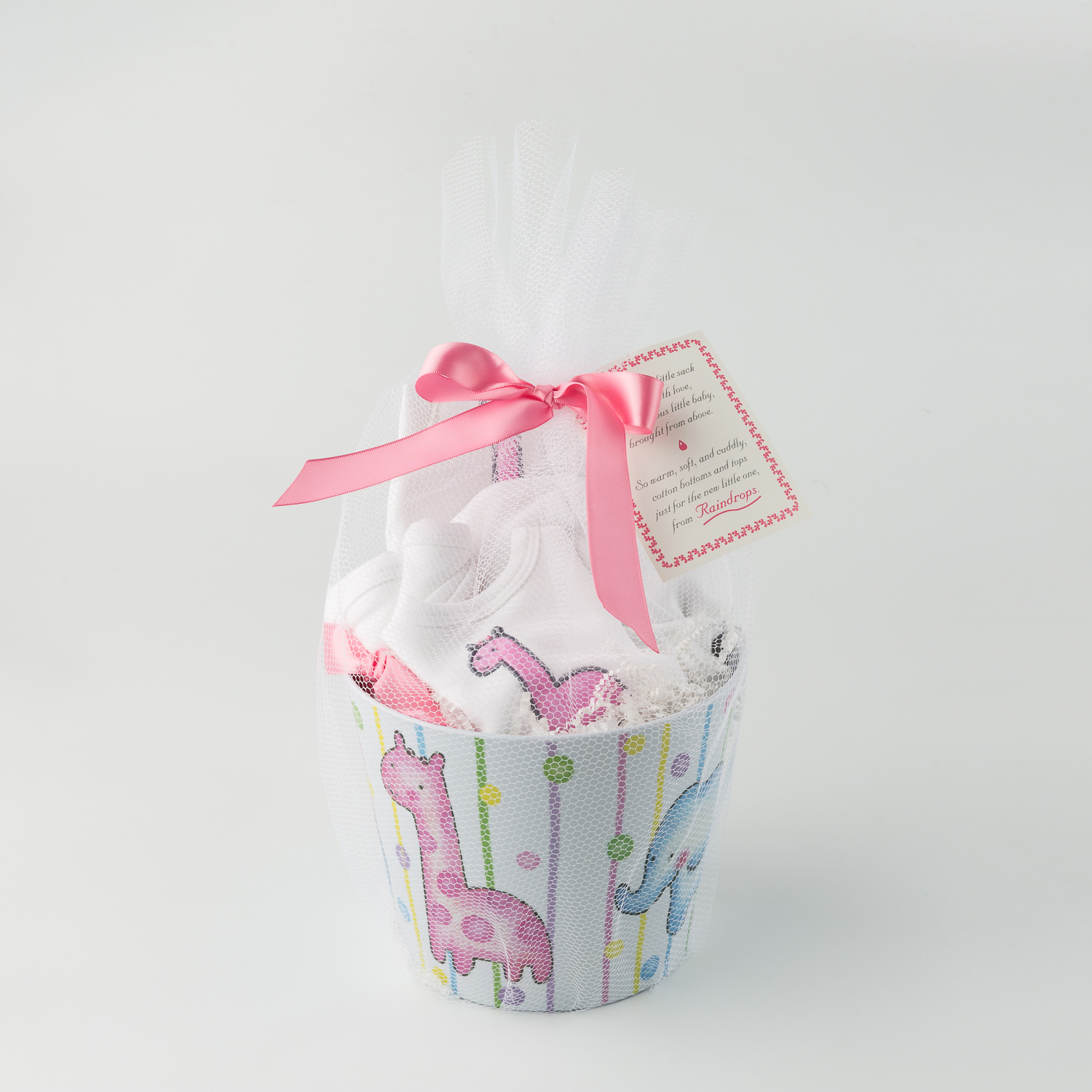 美国原产Raindrops棉质新生儿礼盒婴幼儿礼品套装