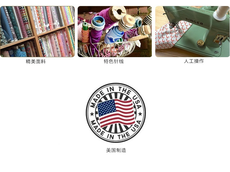 美国原产BABY BONNETS全棉儿童帽子遮阳帽双面渔夫帽男款 蓝色 S