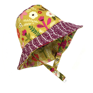 美国原产BABY BONNETS全棉儿童帽子遮阳帽双面渔夫帽女款