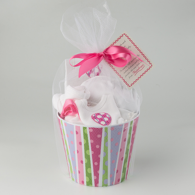 美国原产Raindrops棉质新生儿礼盒婴幼儿礼品套装