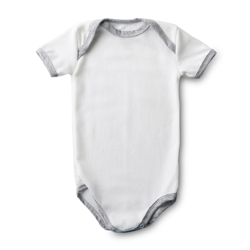 美国原产bonnbonn BABY混纺棉婴儿连体衣宝宝连体衣 灰色