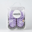 英国MOCCIS手工缝制防滑软鞋贴肤鞋袜子鞋暮光之城 浅紫 XS