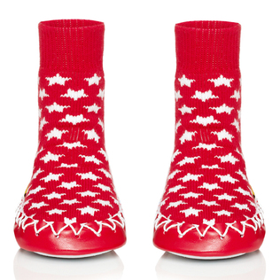 英国MOCCIS手工缝制防滑软鞋贴肤鞋袜子鞋满天星