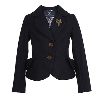 英国原产JESSIE AND JAMES蓝领上衣女童上衣宝宝外套