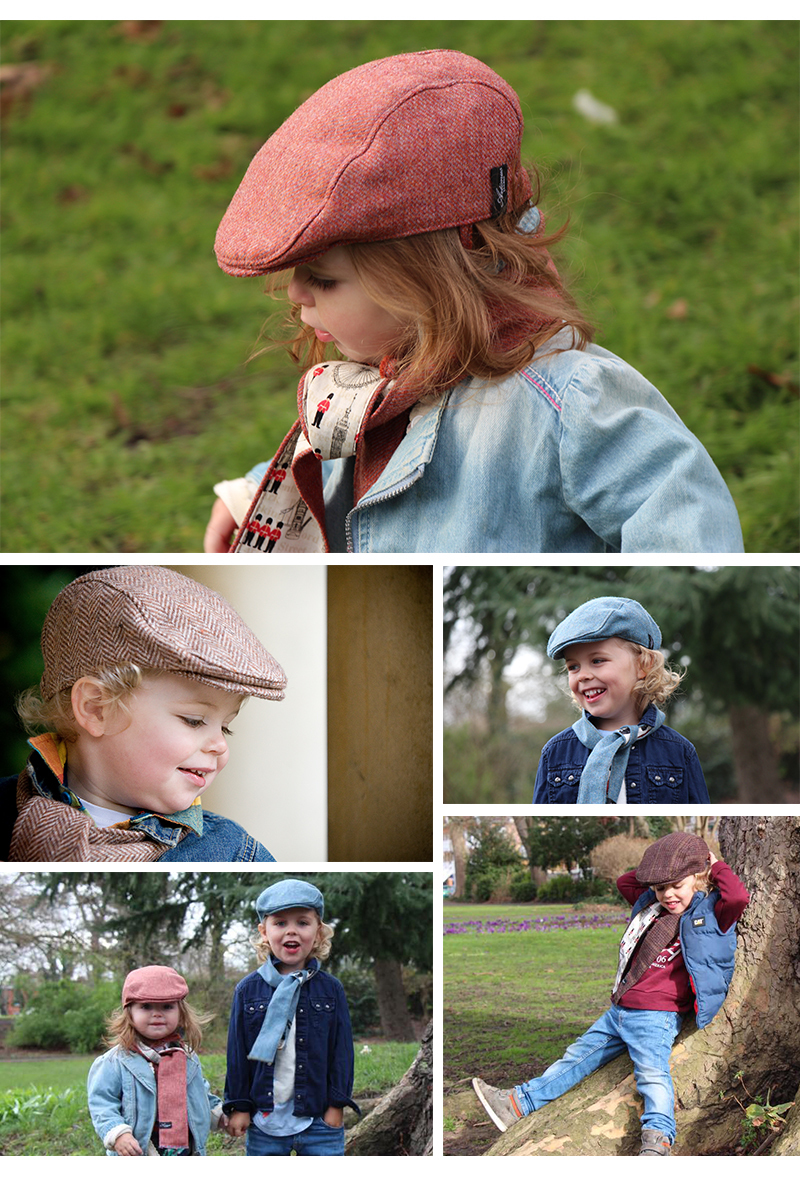 英国原产artimuslondon英伦儿童贝雷帽平底帽帽子蓝色m