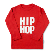 英国原产snuglo 春秋棉质长袖T恤休闲T恤 宝宝上衣 红色 L