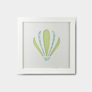 英国原产Crafty Foxx几何拼图背景装饰画挂画 气球（中）